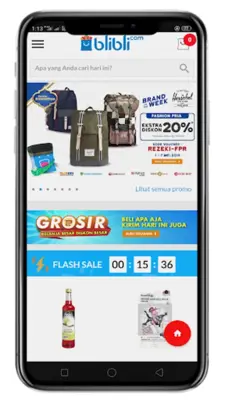 Online Shopping Indonesia android App screenshot 1